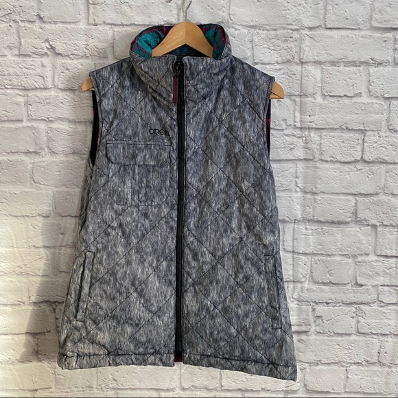 O’NEILL Reversible Padded Zip Up Vest​ - Picture 4 of 10